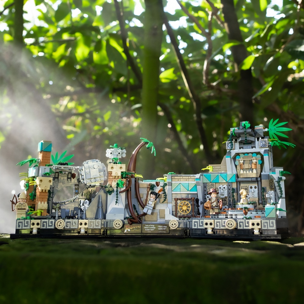 LEGO Indiana Jones 77015 Tempel des goldenen Götzenbildes – Set für Erwachsene