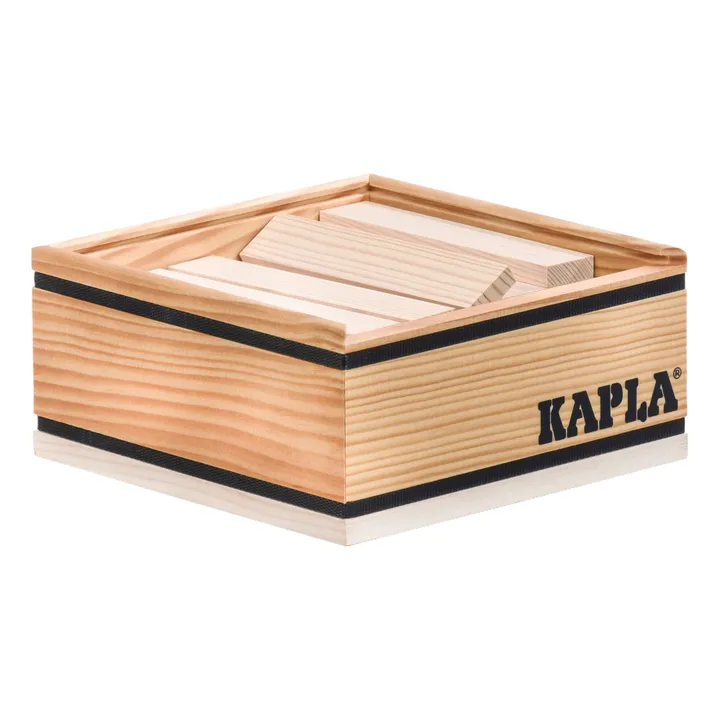 Kapla Coffret Carré - 40 planchettes | Blanc