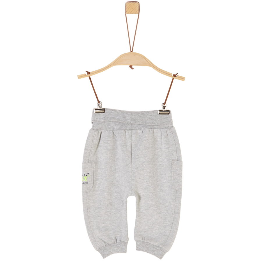 s.Oliver Sweathose light grey melange