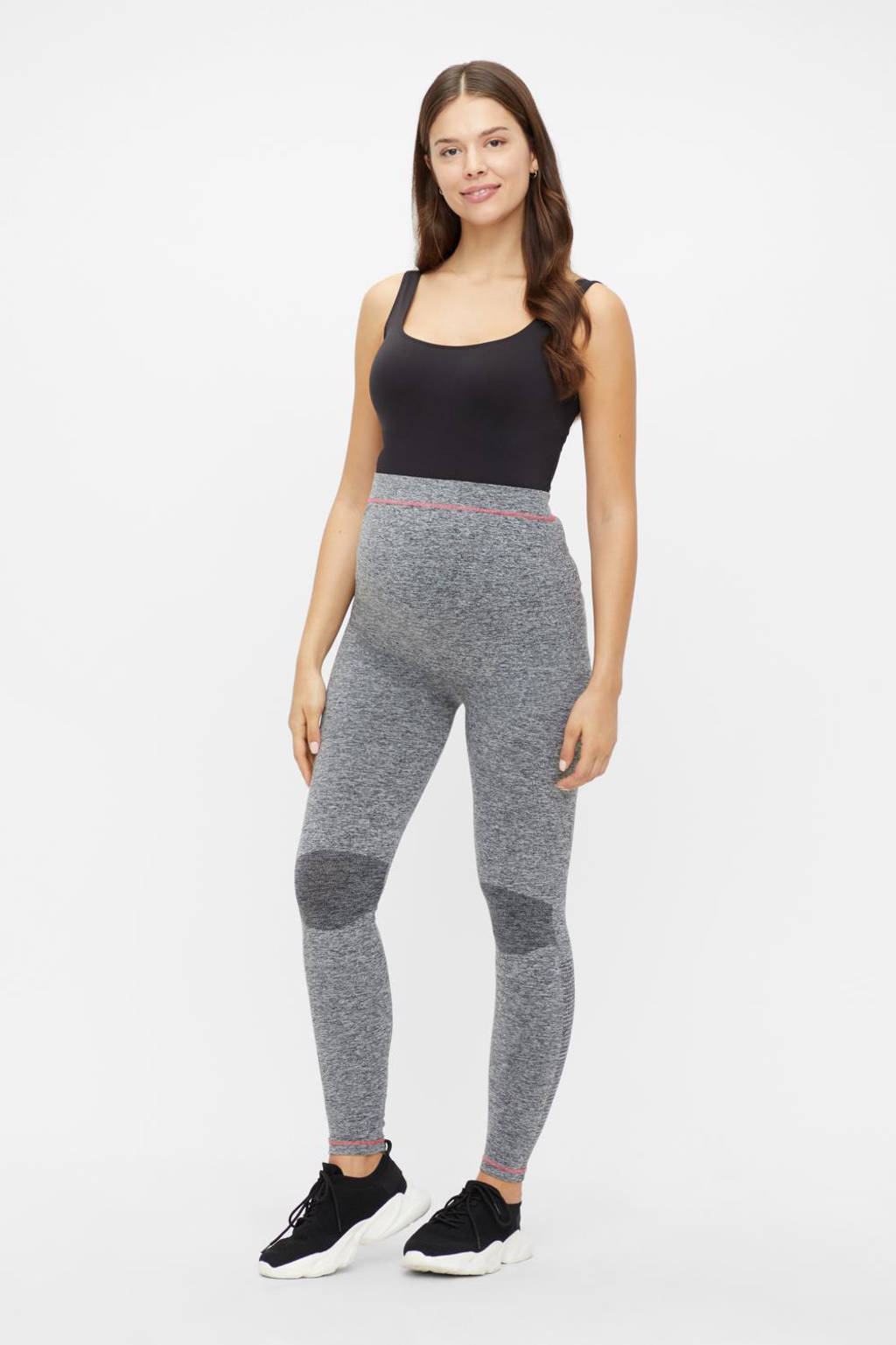 MAMALICIOUS zwangerschaps sportlegging grijs