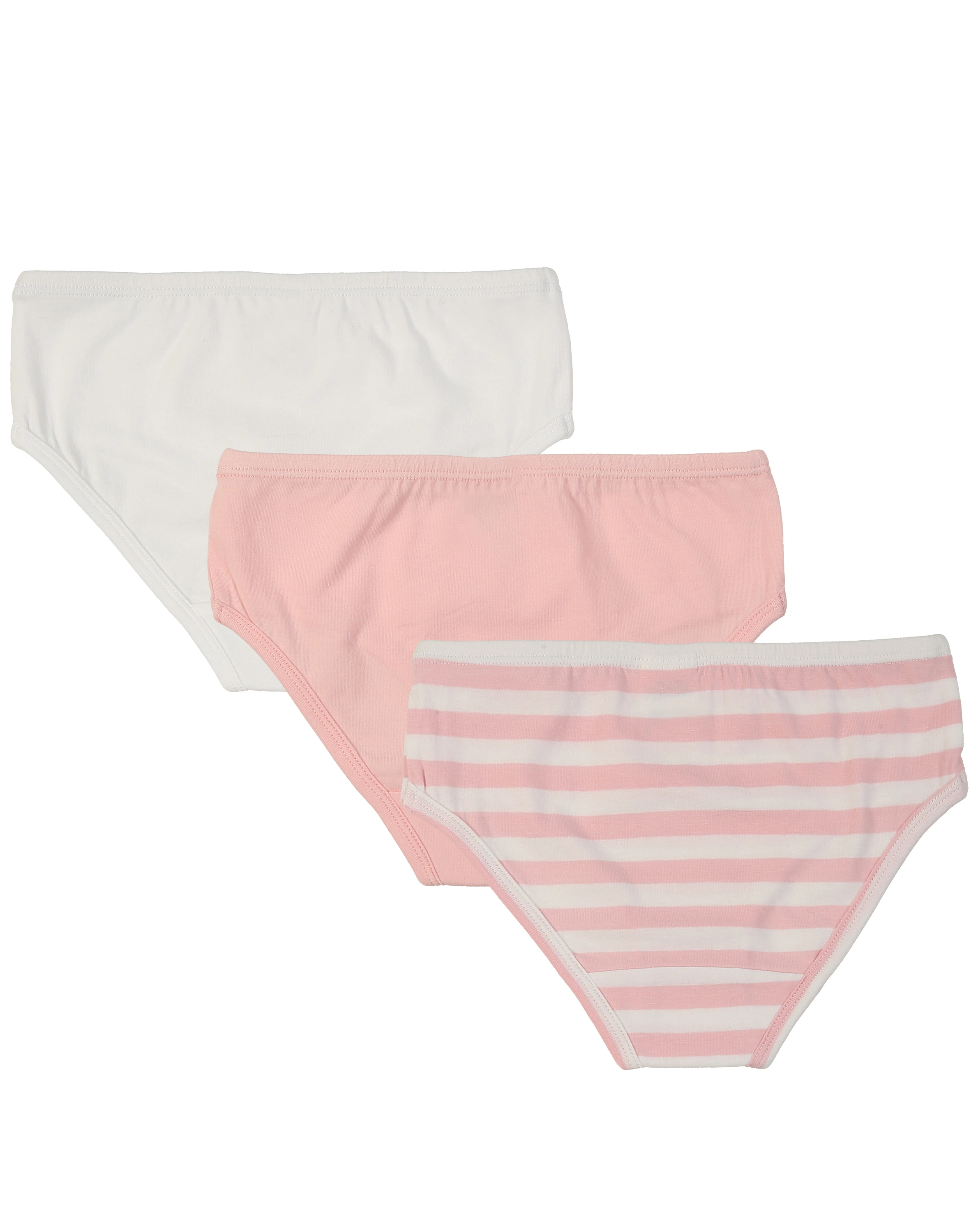 Slip HASE HENRY 3er-Pack in rosa/weiß