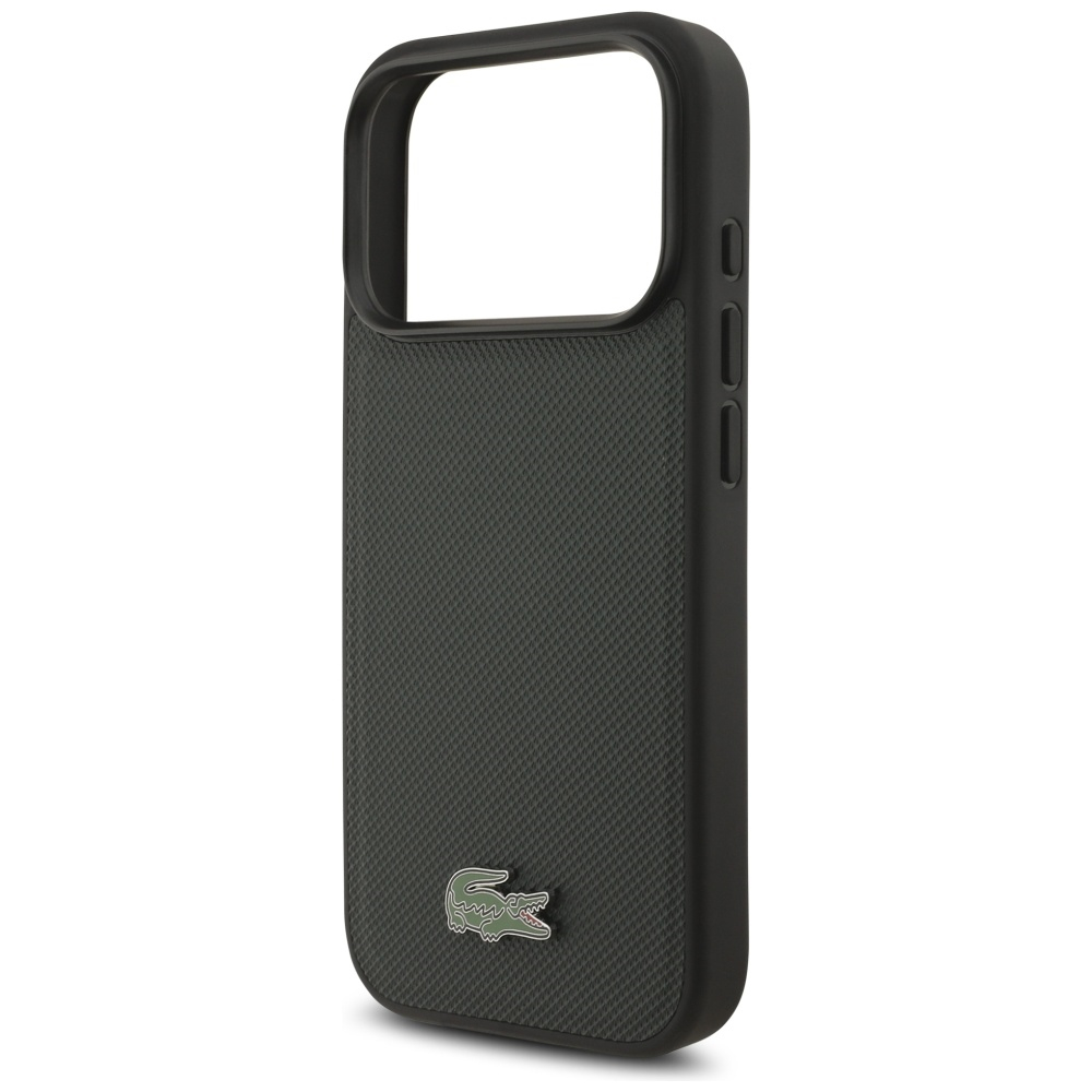 iPhone 17 Pro MagSafe Hardcase Hülle Petit Pique Lacquer (LCHMP17LPLAE) - Dunkelgrün