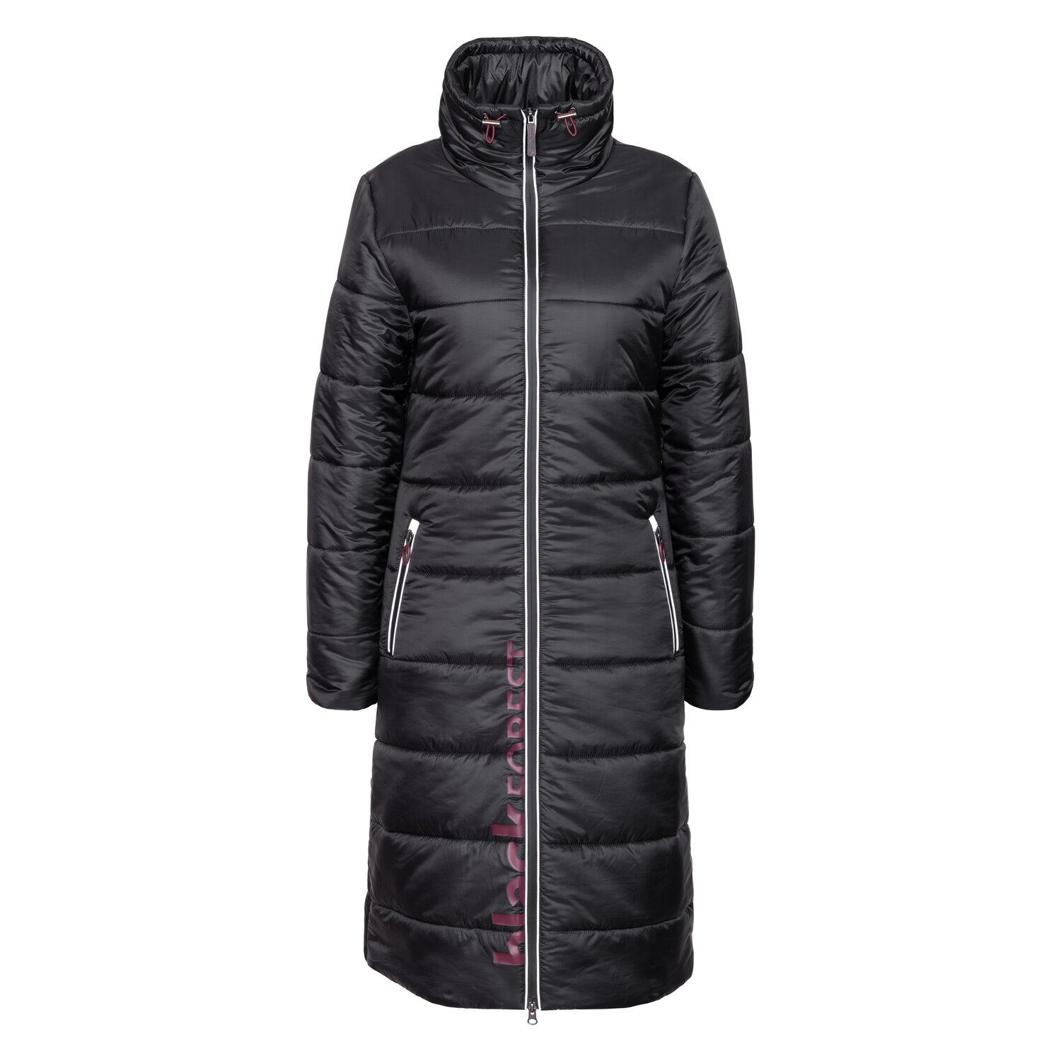 black forest Steppmantel - black - XS