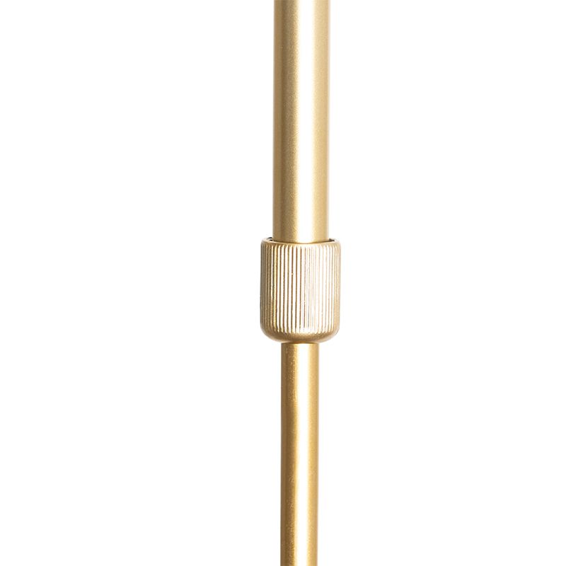 Design hanglamp zwart met goud 6-lichts - Sinem
