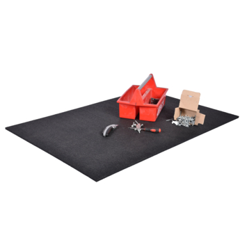Rubber beschermingsmat 120x80 cm