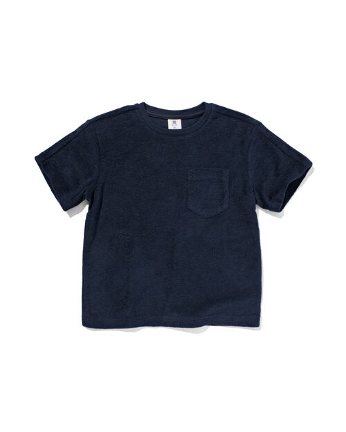 t-shirt enfant bleu foncé