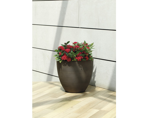 Lafiora Liam plantenpot Ø 31 cm H 27 cm bruin