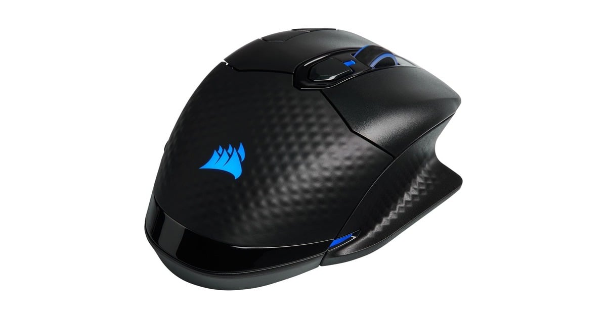 CorsairDARK CORE RGB PRO gaming muis  (Zwart, 18.000 dpi, RGB leds)