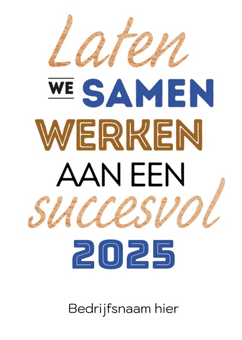 Greetz | Nieuwjaarskaart | jaartal | met naam