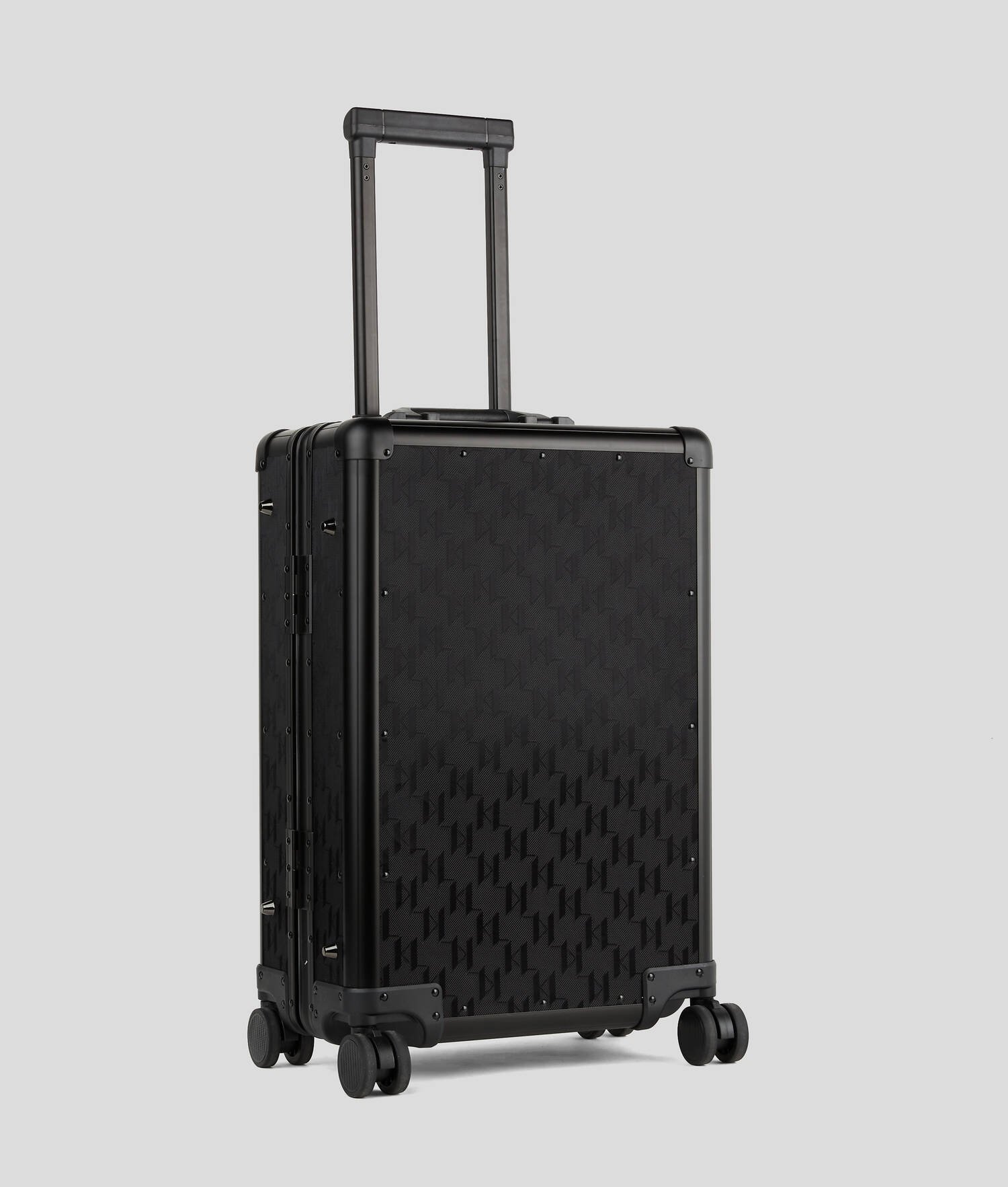VALISE À ROULETTES RIGIDE K/ESSENTIAL MONOGRAM - Motif monogramme all over noir