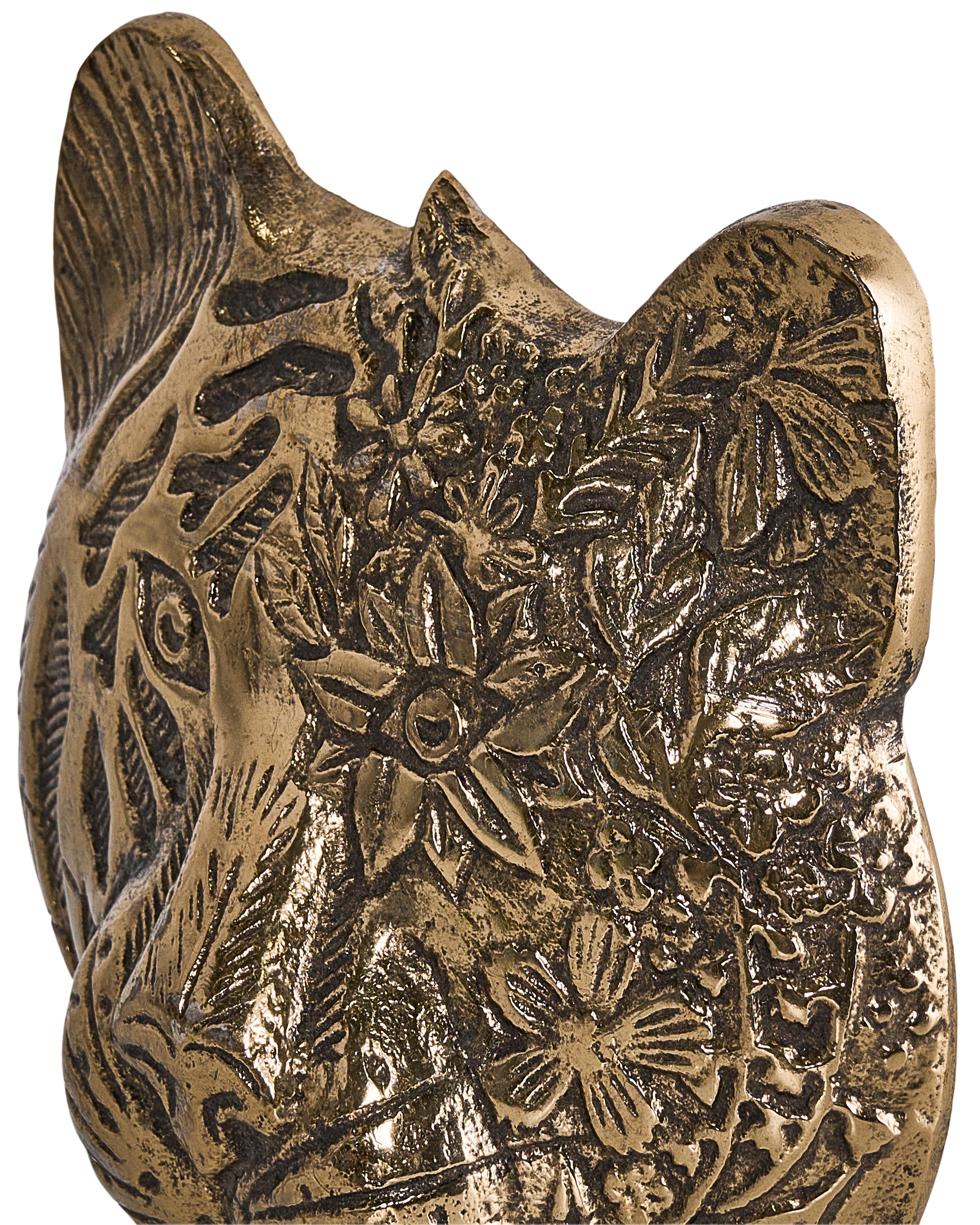 Figuur Tijger BROVA Metaal Goud