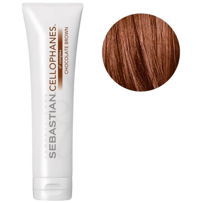 Soin colorant Cellophanes chocolate brown Sebastian 300ML