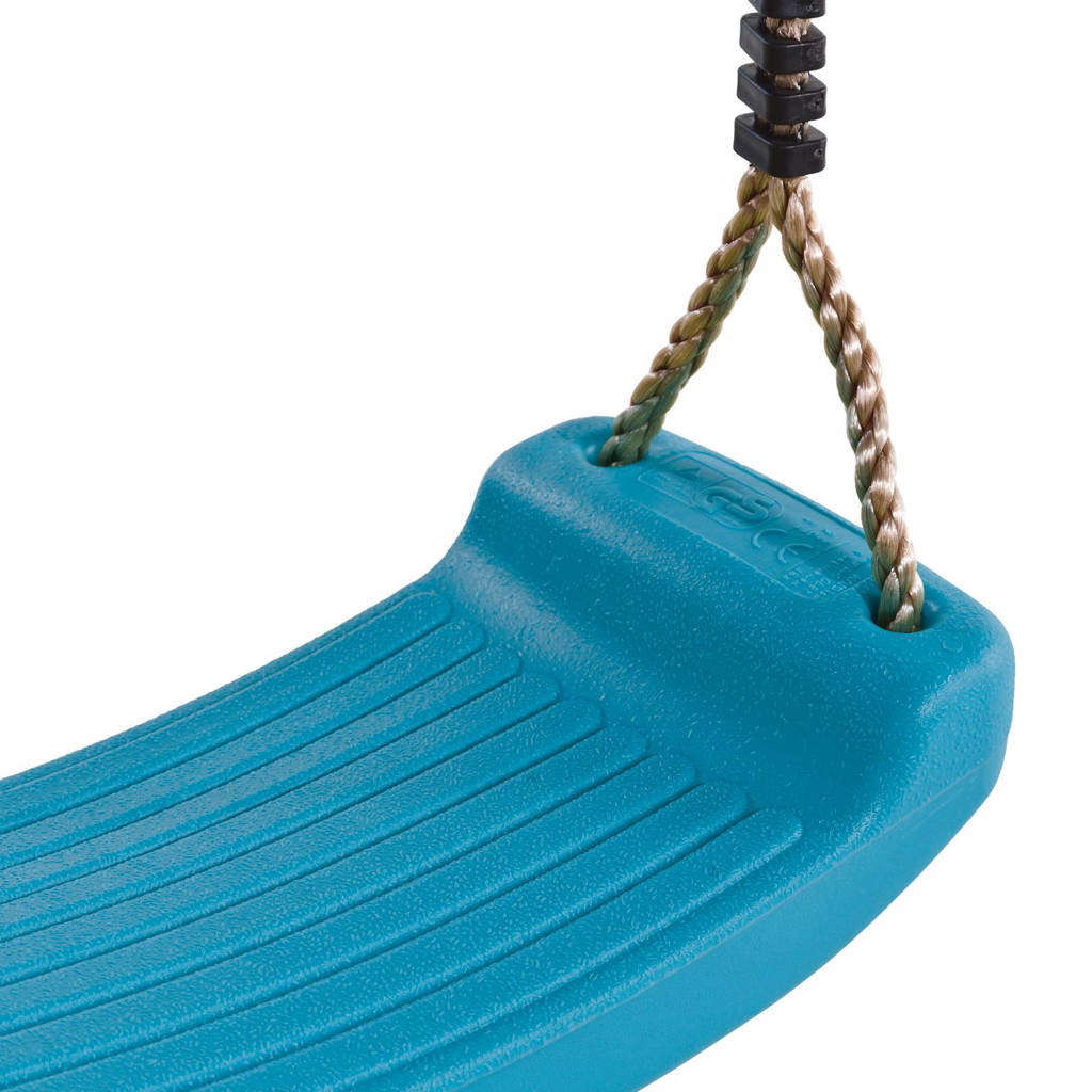 Recht kunststof Kunststof schommelzitje (turquoise)
