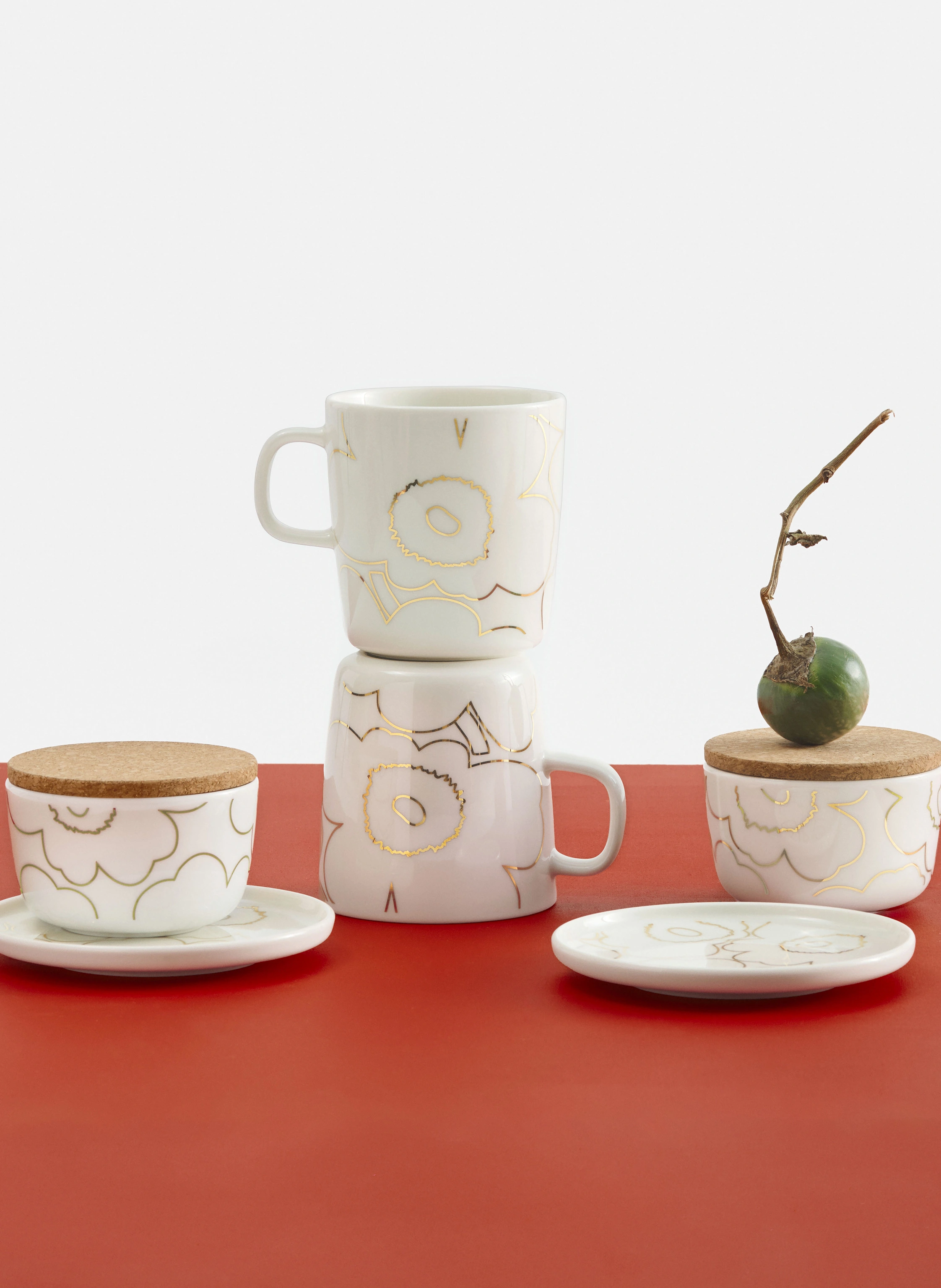 marimekko 2er-Set Henkelbecher OIVA/PIIRTO UNIKKO
