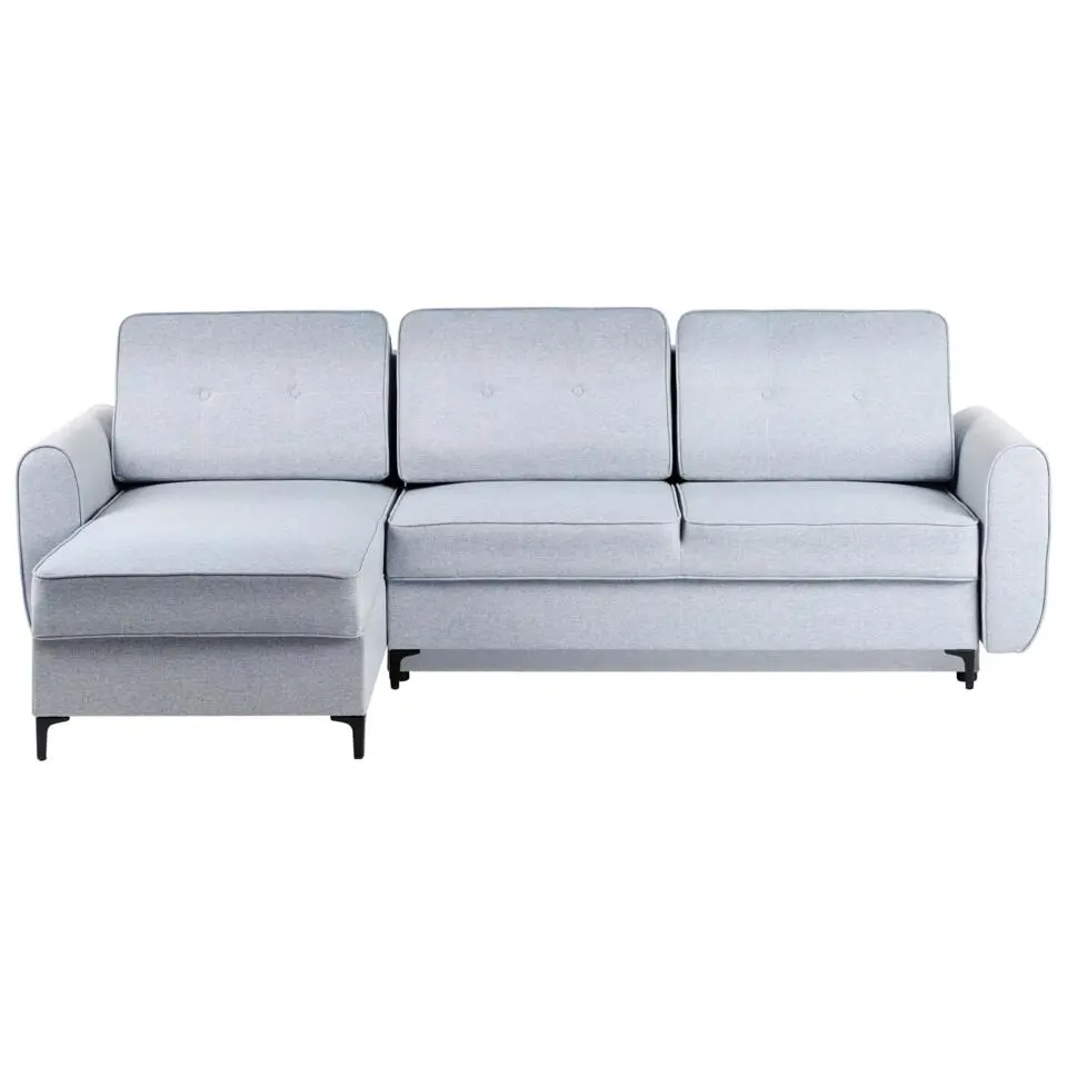 SIMRIS - Hoekslaapbank - Blauw - Rechtszijdig - Polyester