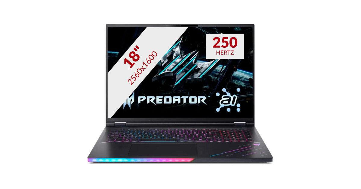 AcerPredator Helios 18 AI PH18-73-95WR 18