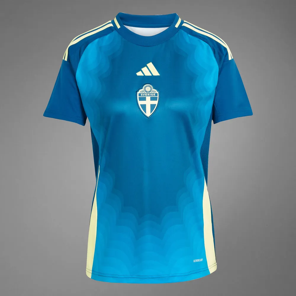 adidas Sweden 24/25 Weg Damen T-Shirt mit kurzen Ärmeln