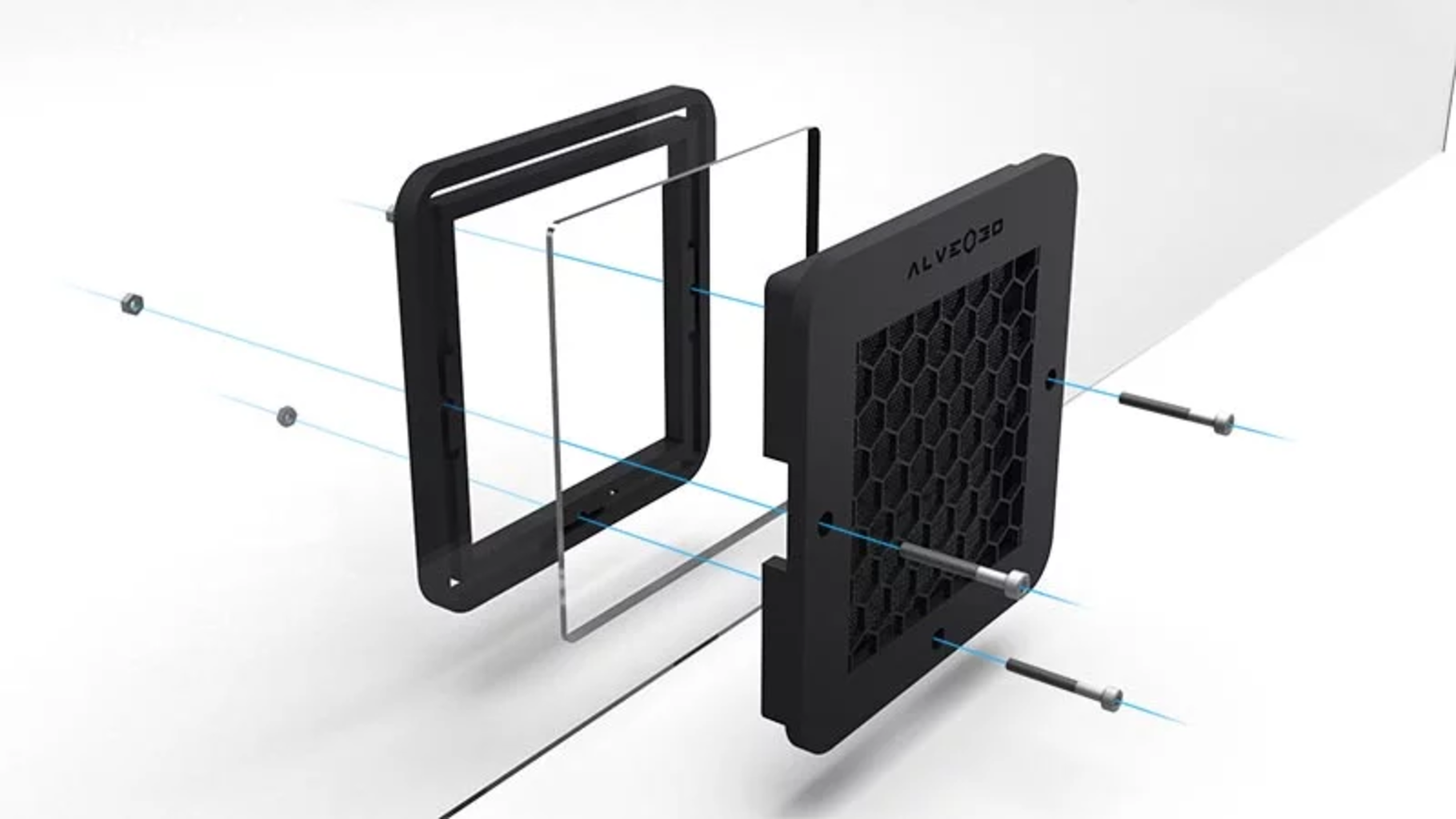 Alveo3D  Air Intake Grids    Optimale Belüftung & Schutz für deinen 3D Drucker