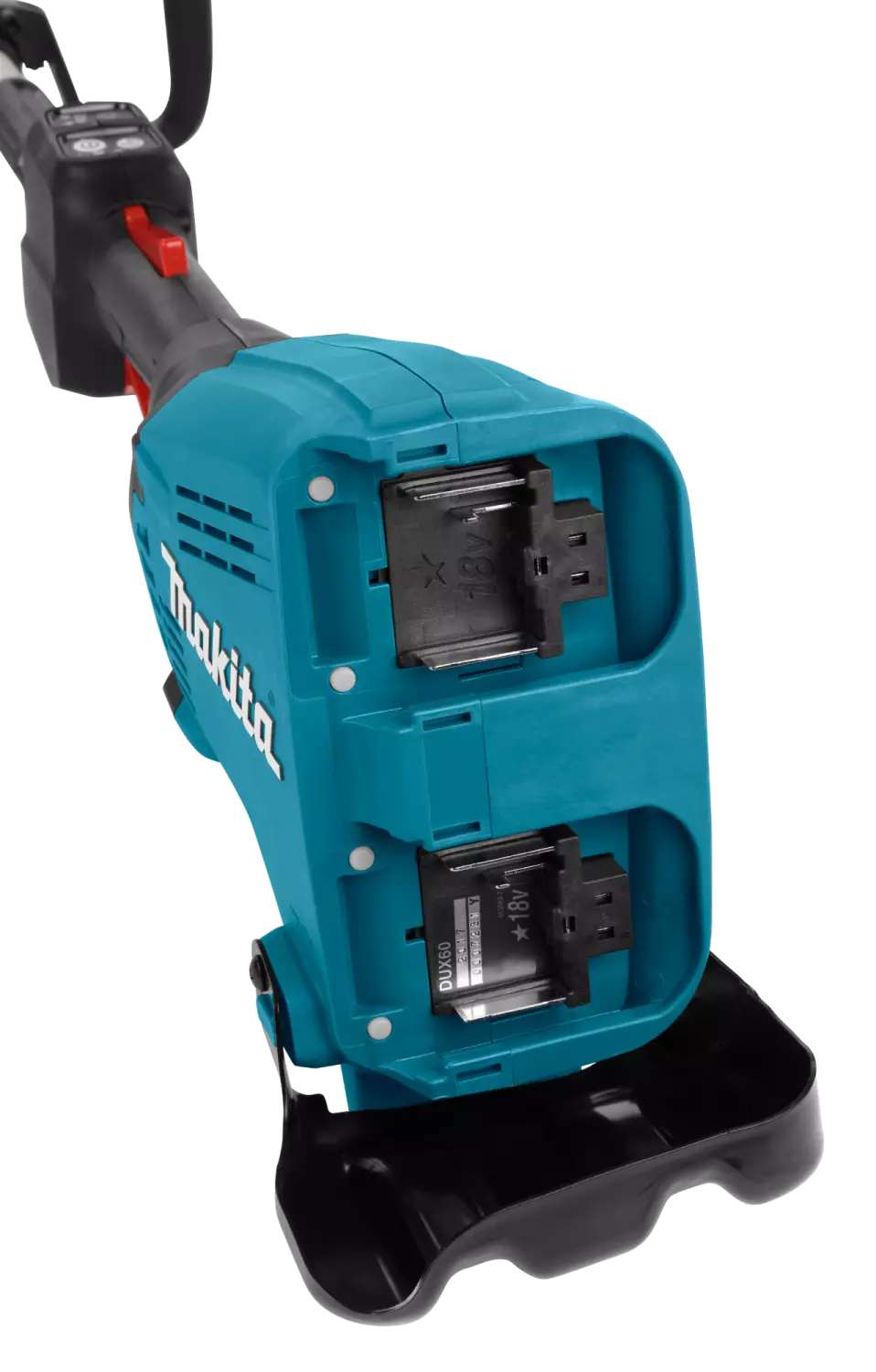 Makita DUX60ZX15 LXT 2x18 V Li-ion Accu combimotor body met Rolbezem opzetstuk