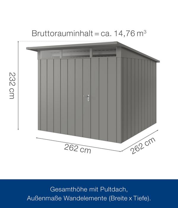 Hörmann Metallgerätehaus Juno JPD10 M-Sk