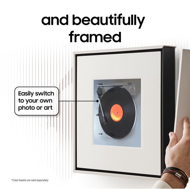 Samsung HW-LS60D Music Frame smarthøjttaler (sort)