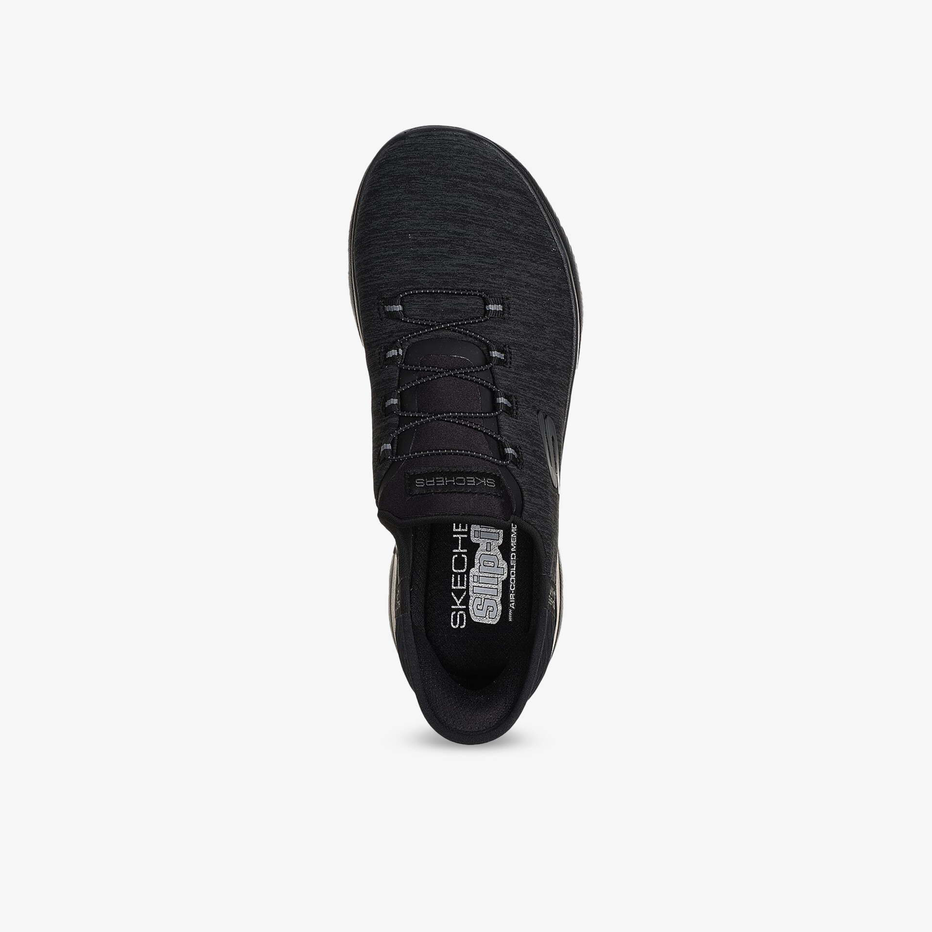SKECHERS Damen Slip On schwarz