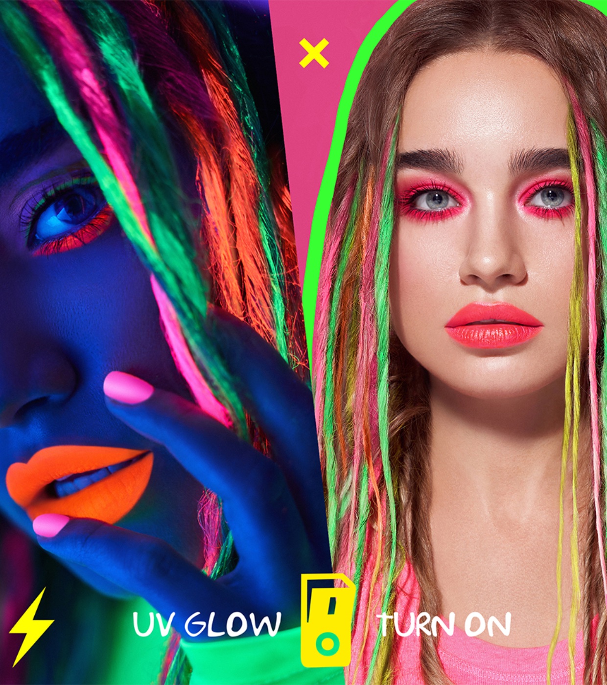 7DAYS - Tintura de cabelo neon temporária Extremely Chick - 603: Miss Me