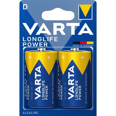 VARTA Longlife Power - 2 piles alcalines - D LR20