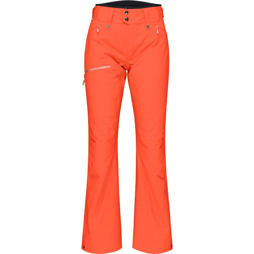 Norrona Lofoten Gore-Tex Freeride-Hose Damen orange alert