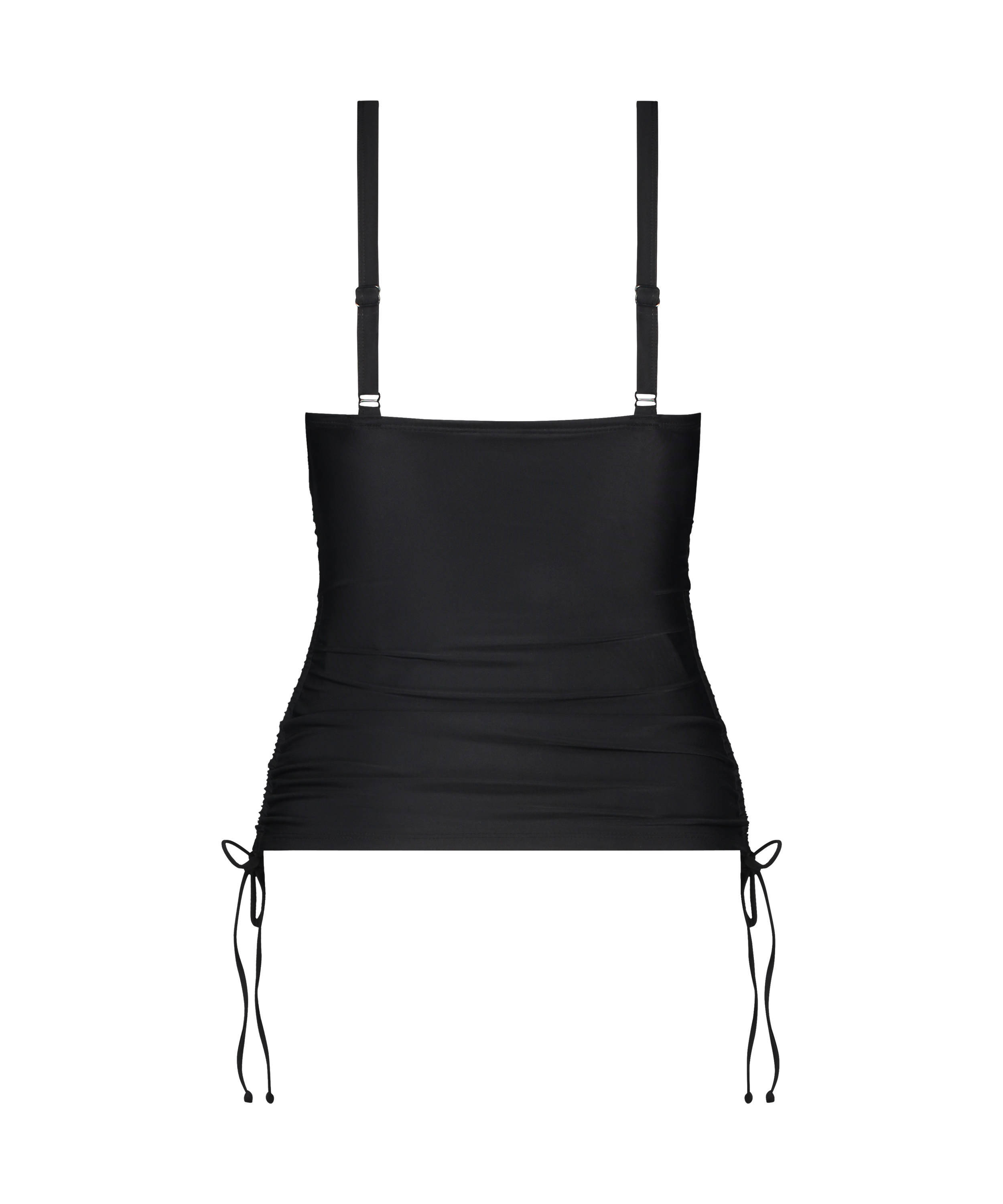 Hunkemöller corrigerende tankini bikinitop Luxe zwart