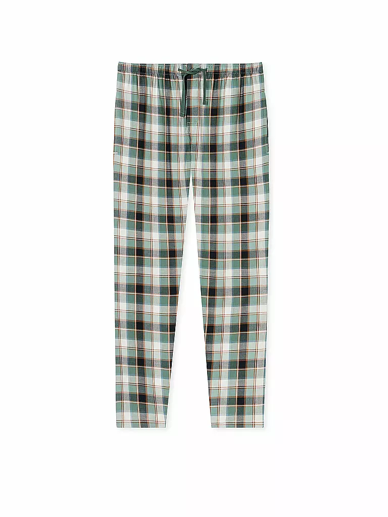 SCHIESSER Pyjamahose  grün