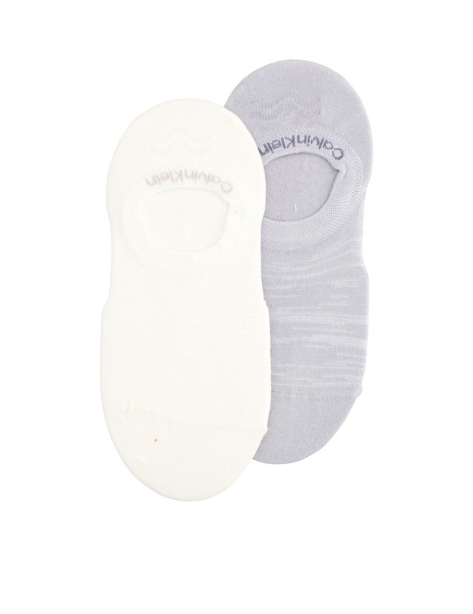 FOOTIE HIGH CUT 2P MINIMAL STRIPES