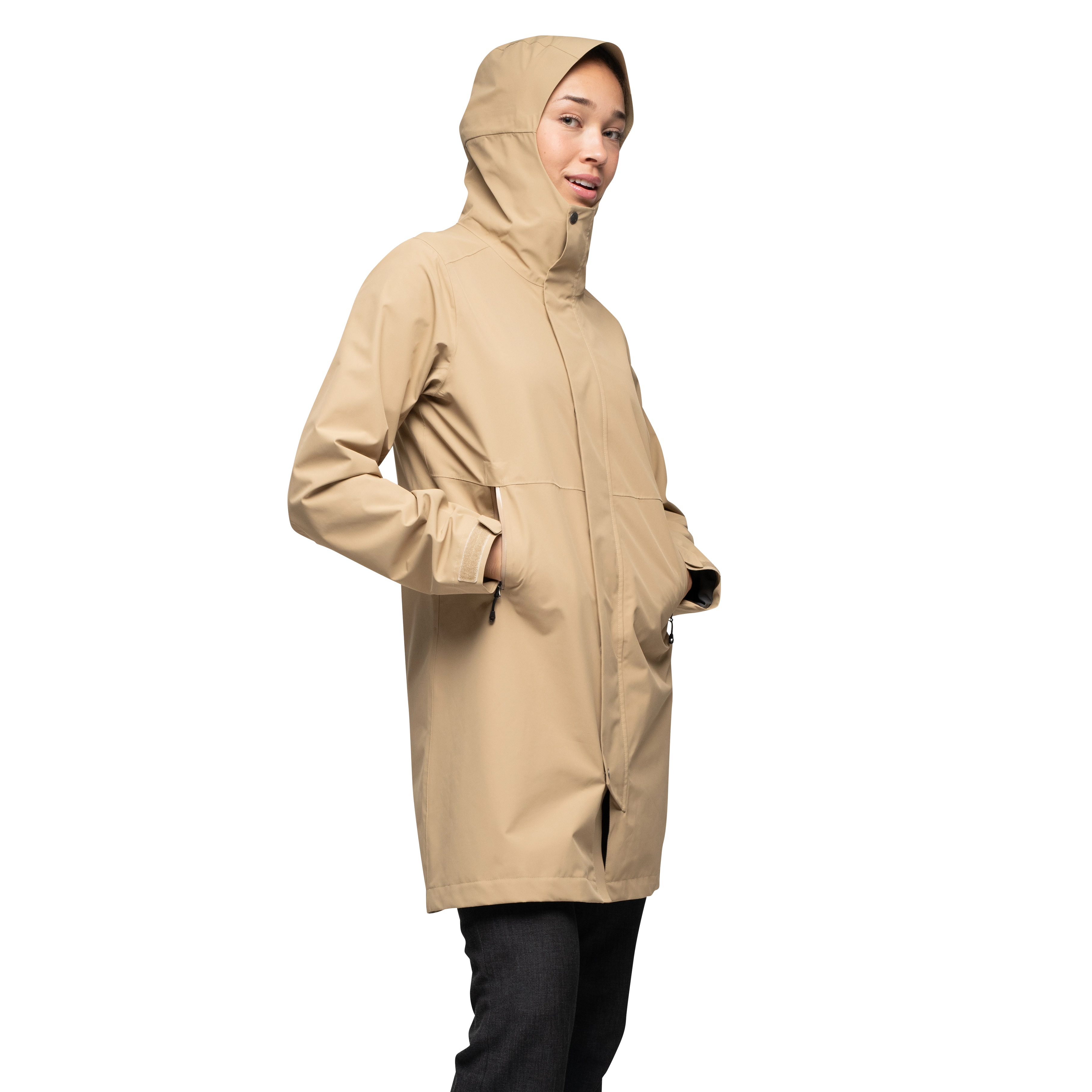 Urban 2L Shell Coat Women Warm Sand
