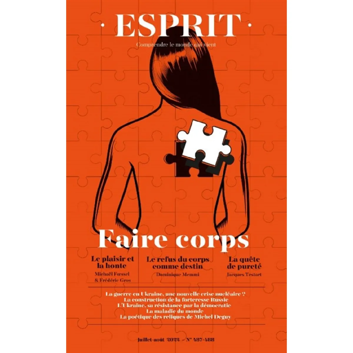 Esprit, n° 487-488. Faire corps · Occasion