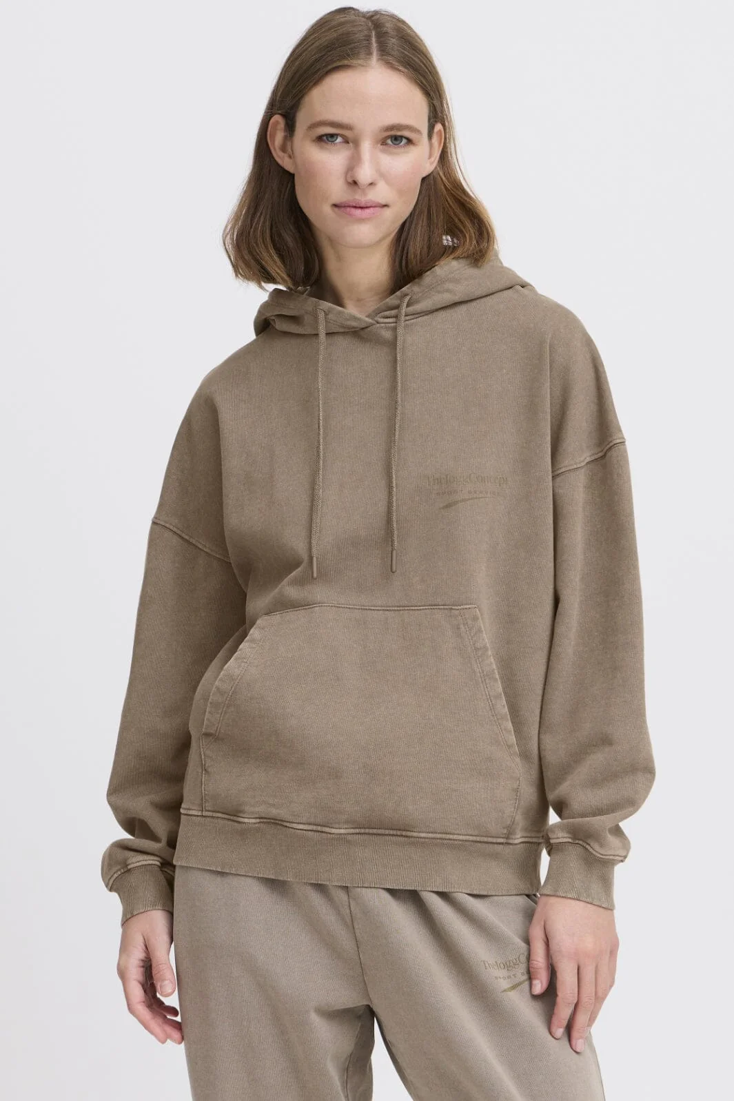 The Jogg Concept Jcrubi Logo Hoodie 181108 fallen rock