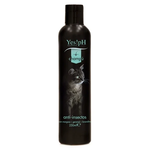 Sim! Shampoo anti-insetos pH para gatos