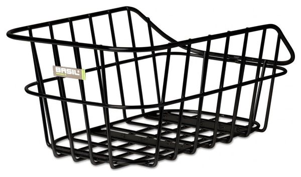 BASIL Panier À Vélo Cento Avec Support De Porte-Bagages 45 X 33 X 21 Cm - Noir
