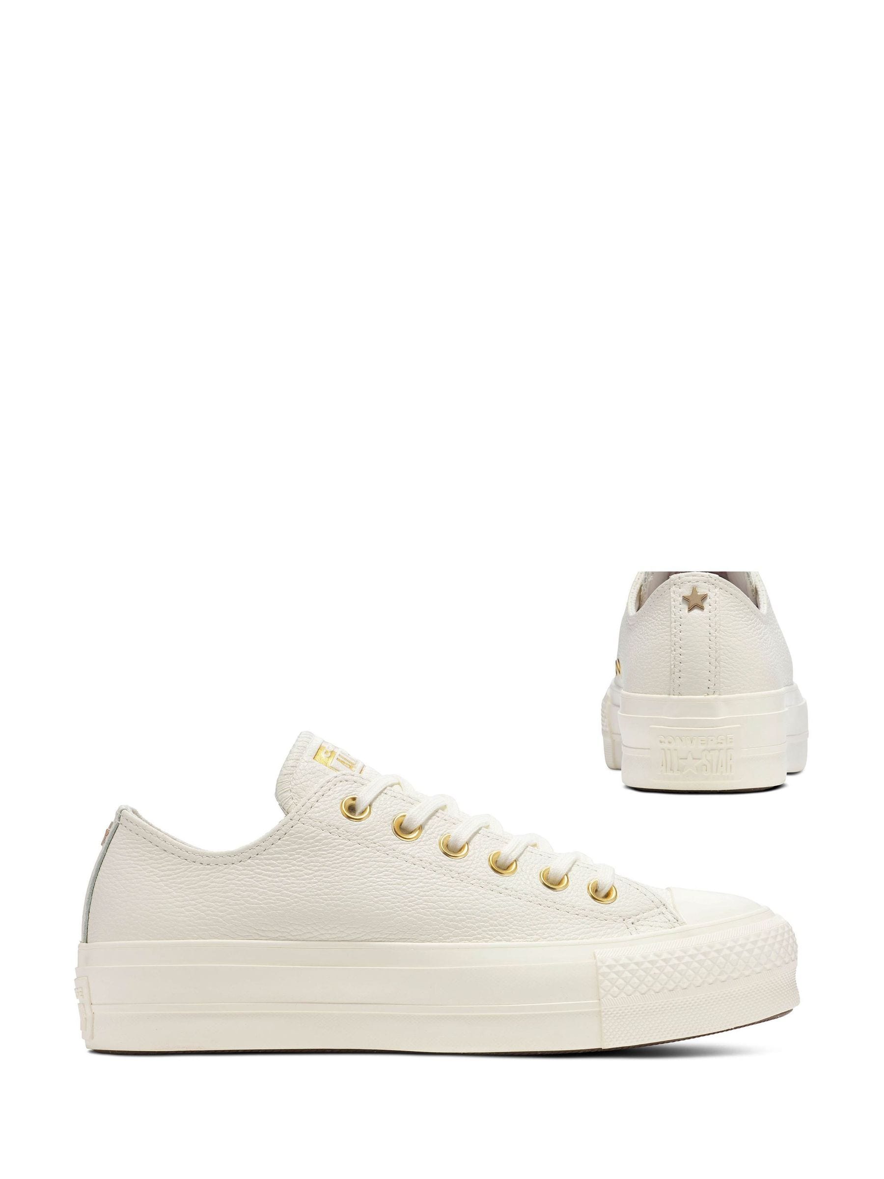 Converse Chuck Taylor All Star Lift Mono leren lage sneakers
