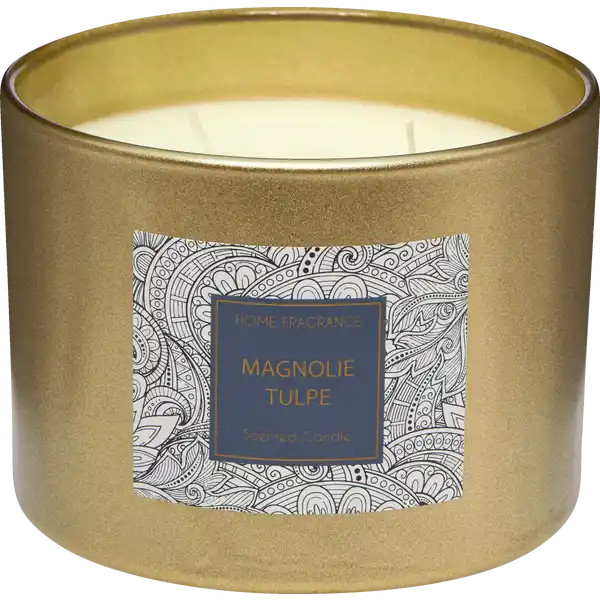 3-DOCHT DUFTGLAS MAGNOLIE TULPE