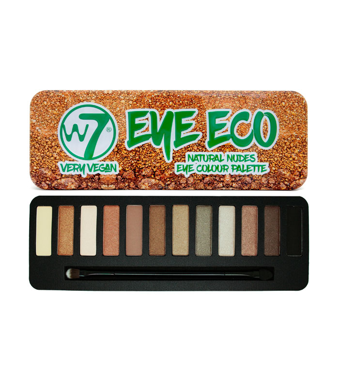 W7 - *Very Vegan* - Paleta de sombras Eye Eco