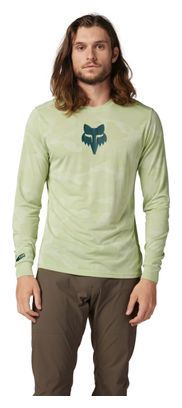 Maillot Manches Longues Fox Ranger TruDri™ Vert clair
