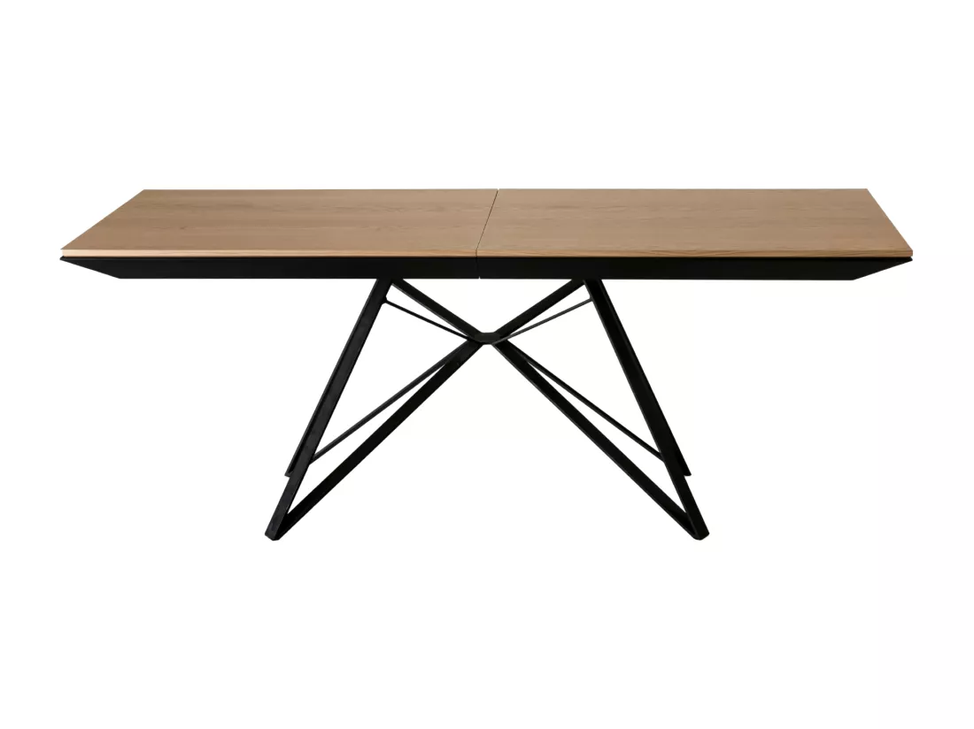 Table en bois extensible bois/métal L200/292 - SPIDER