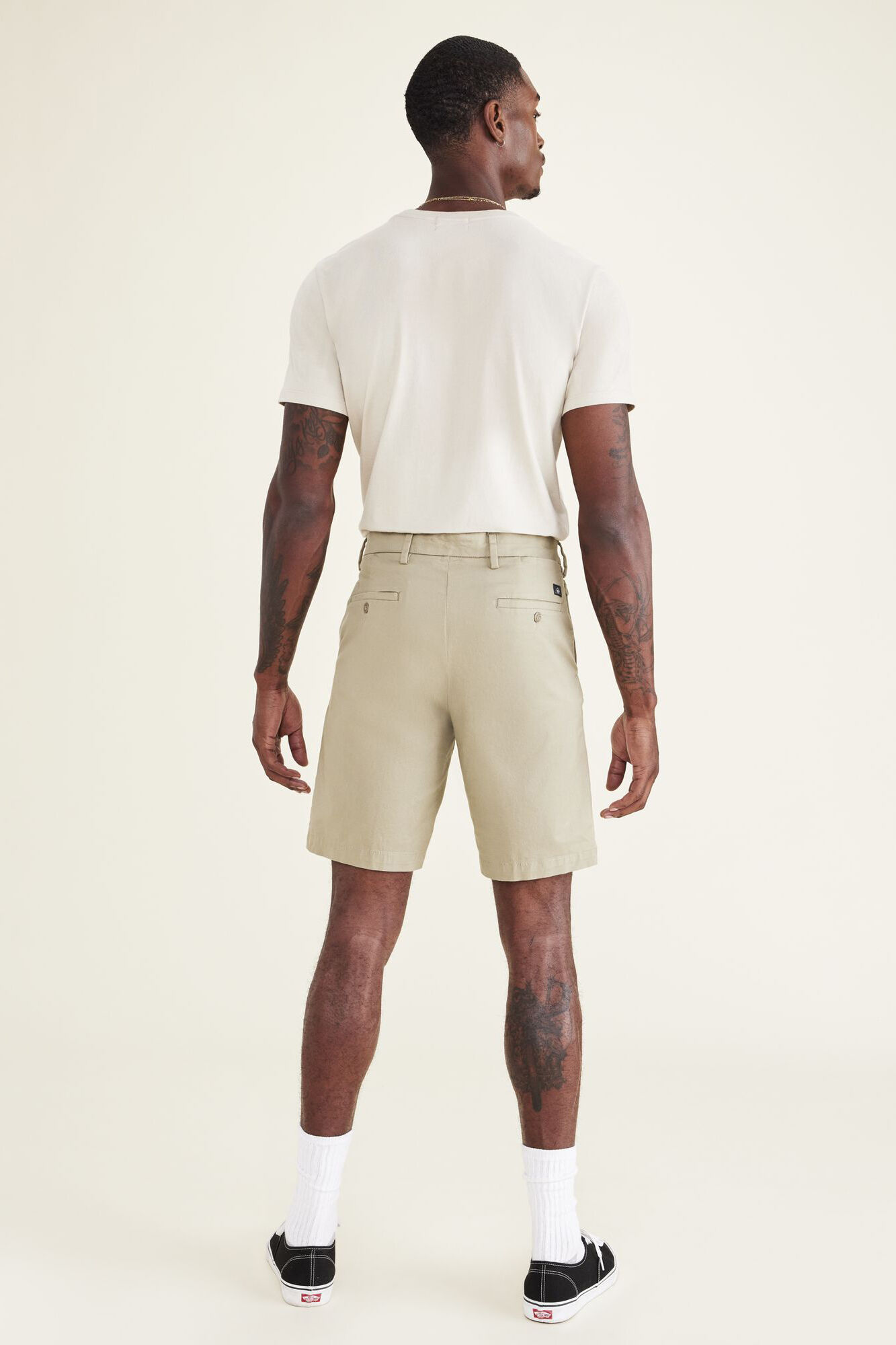 Calções Supreme Flex Modern Chino - Bege