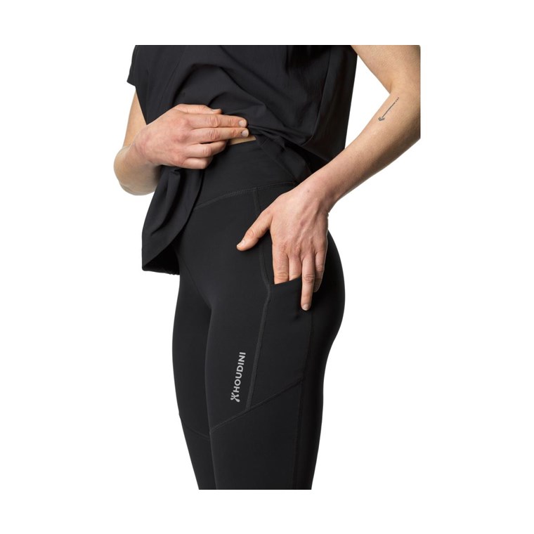 Houdini Adventure Tights Women True Black