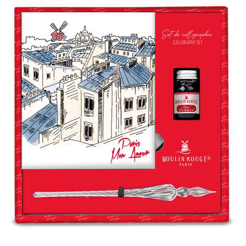 Clairefontaine Kalligrafie-Set Moulin Rouge