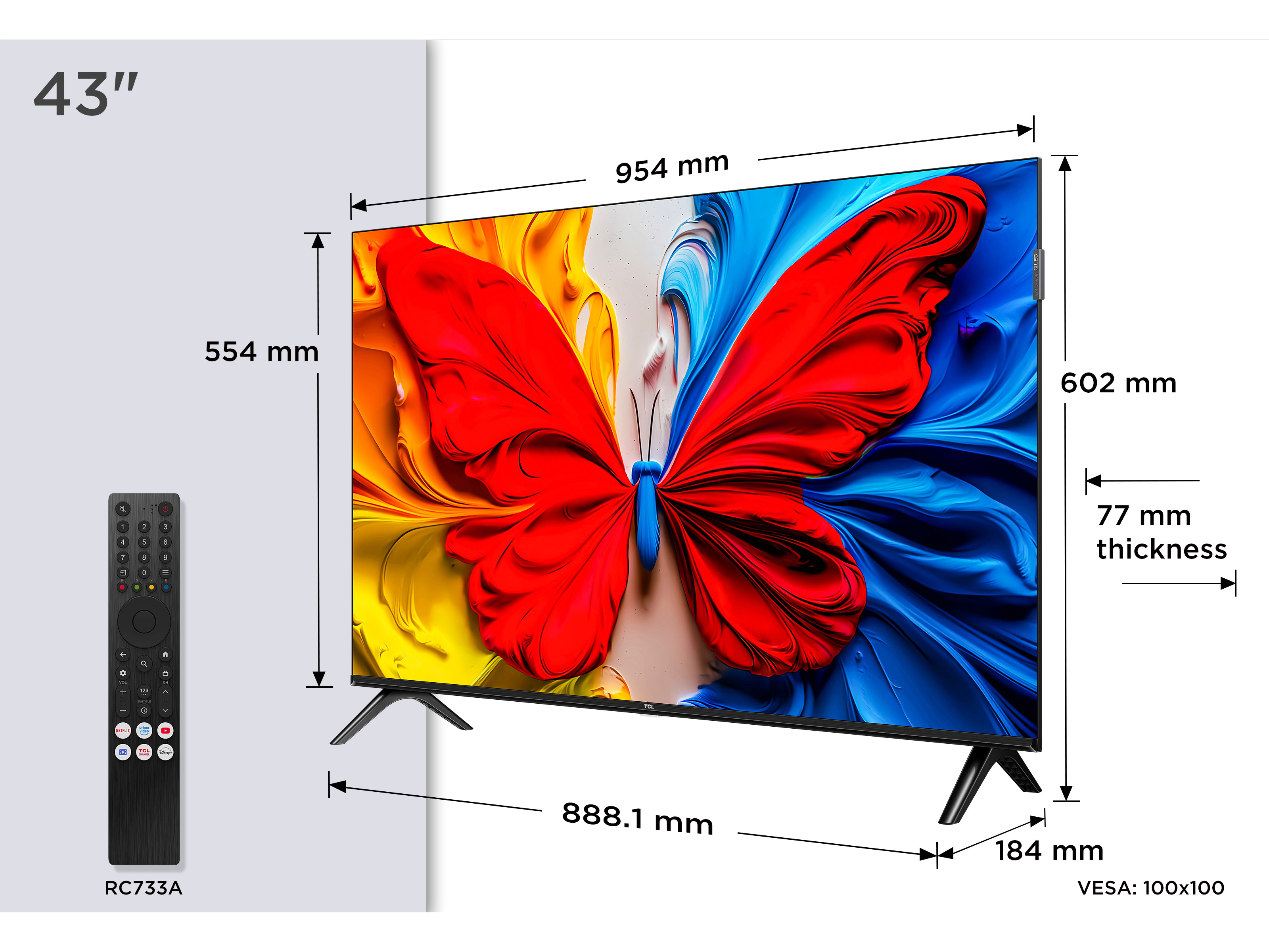 TV TCL 43S5K ( 43'' FULL HD SMART)