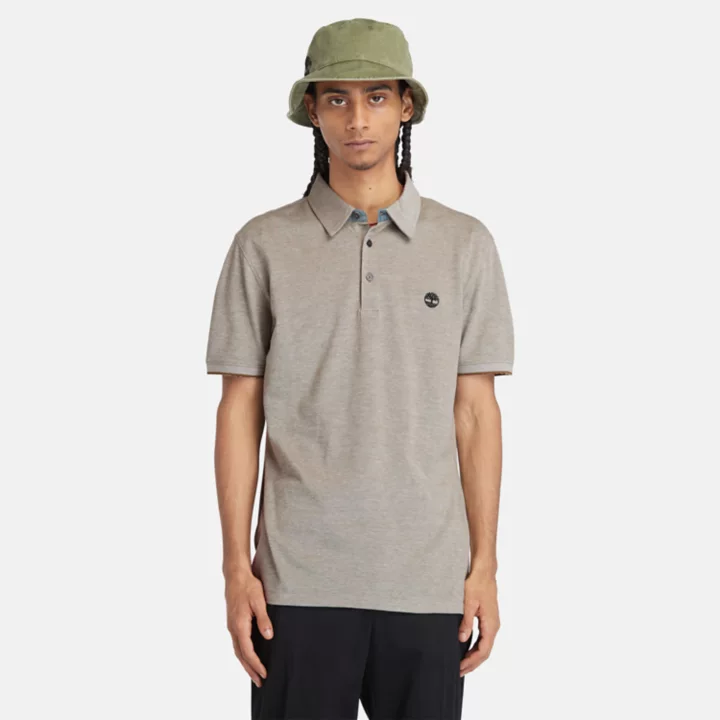Polo Baboosic Brook Oxford pour homme en vert foncé