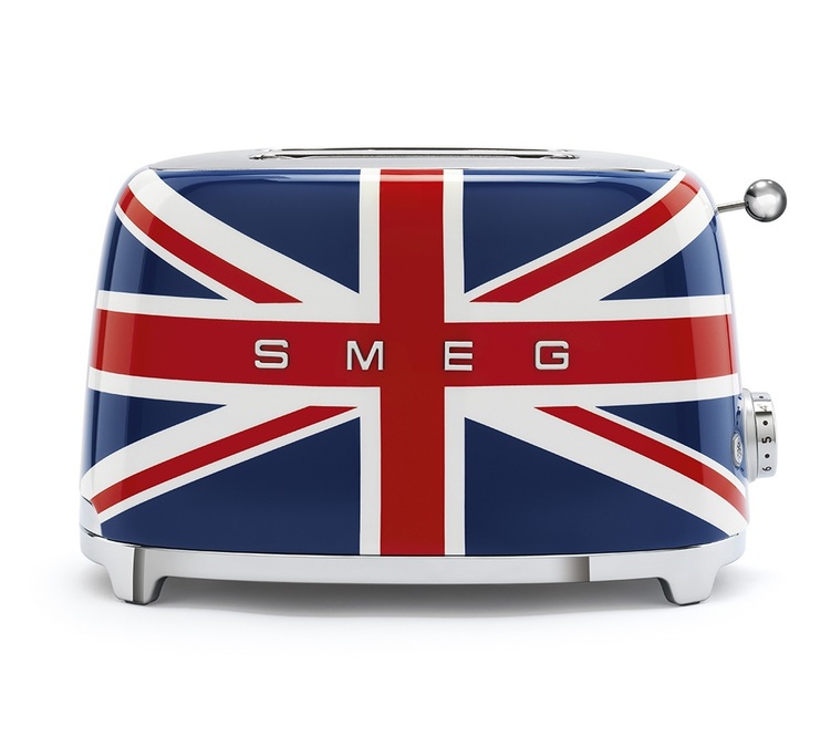 Grille-pain TSF01UJEU 2 tranches Années 50 Union Jack - SMEG