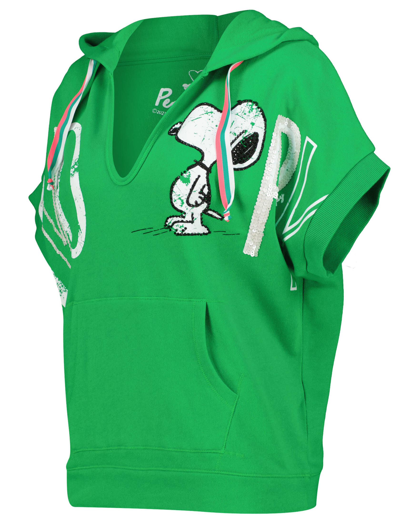 Frogbox| Damen Hoodie Kurzarm