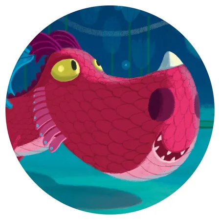 Djeco Puzzle: Edmond der Drache, 24 Teile